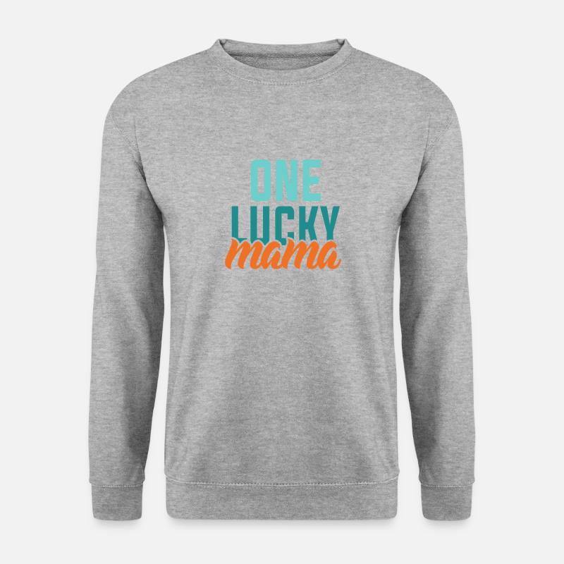 MOM 12 - Unisex Pullover - Weißgrau meliert
