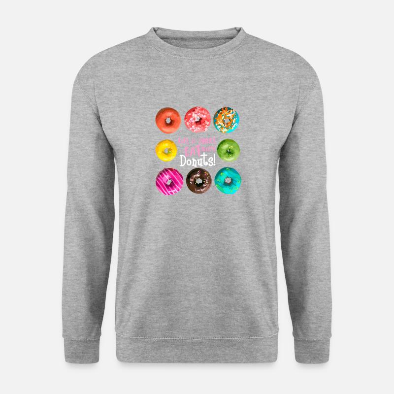 Donuts - Unisex Sweatshirt - salt & pepper