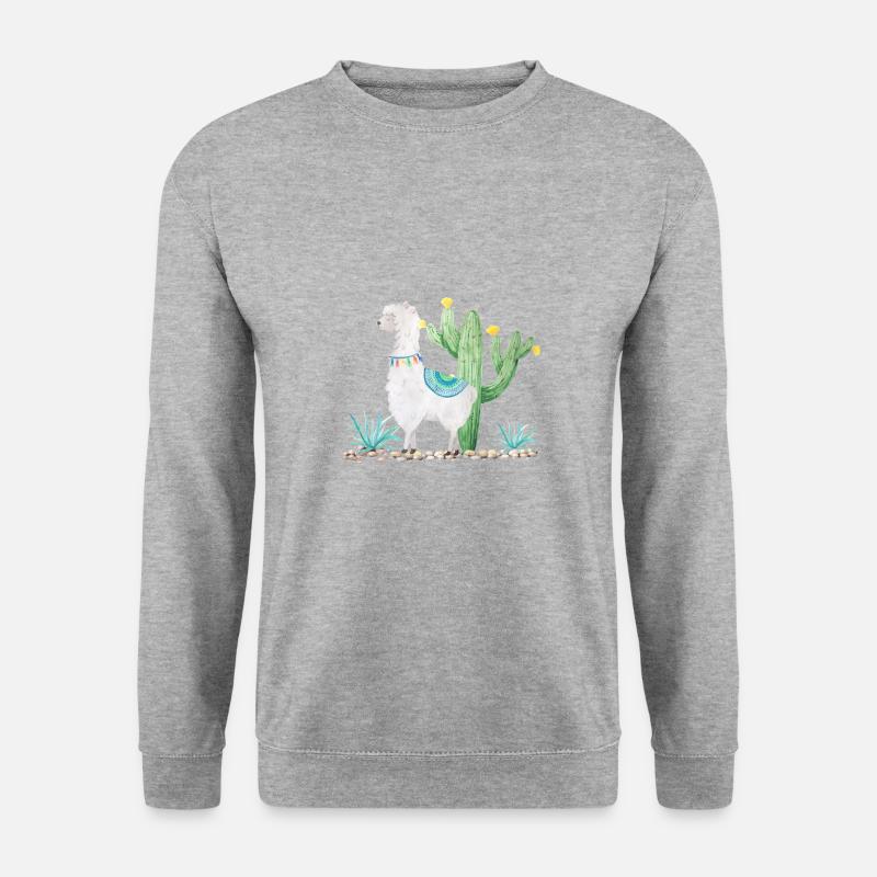 lama - Unisex Sweatshirt - salt & pepper