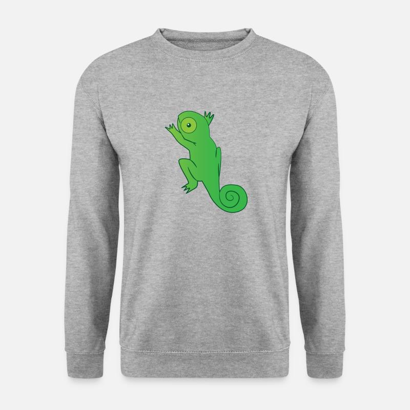 Reptile - Chameleon - Chameleons - Gift - Unisex Sweatshirt - salt & pepper