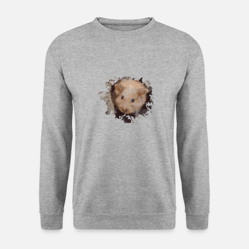 hamster - Unisex Sweatshirt - salt & pepper