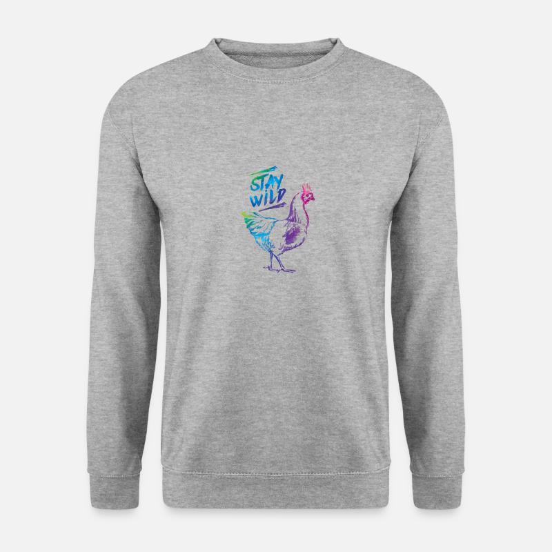 Chicken time - Unisex Sweatshirt - salt & pepper