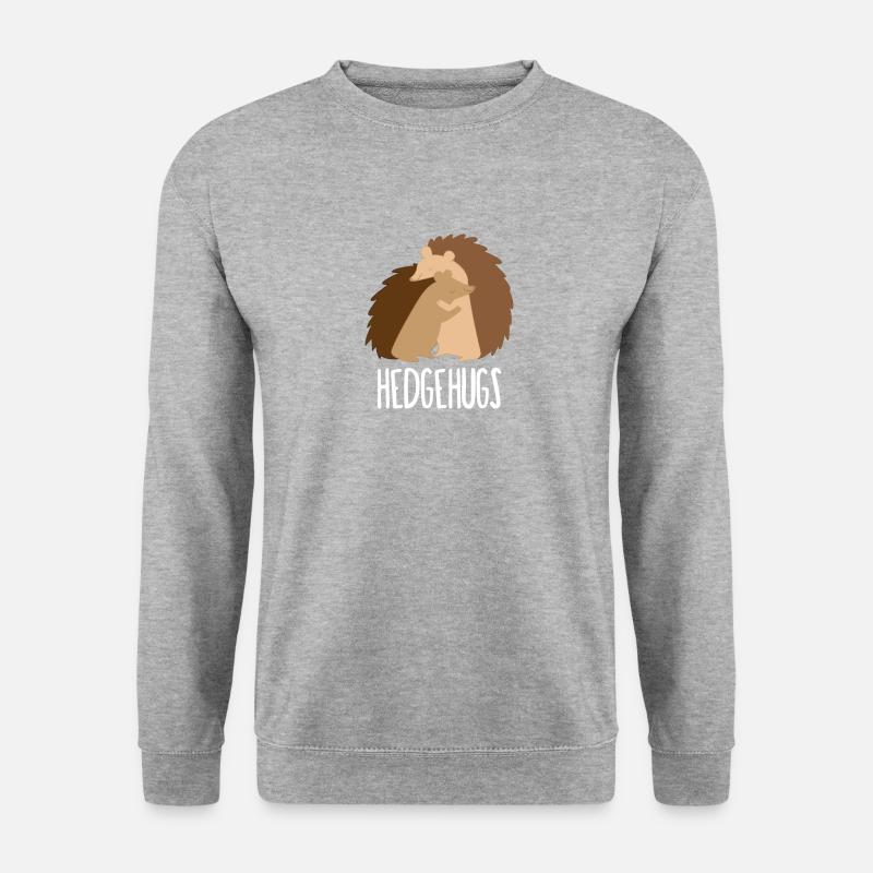 Hérisson - Hérisson Hérisson - Hérisson Fan - Hedgie - cadeau - Sweat-shirt Unisexe - gris chiné