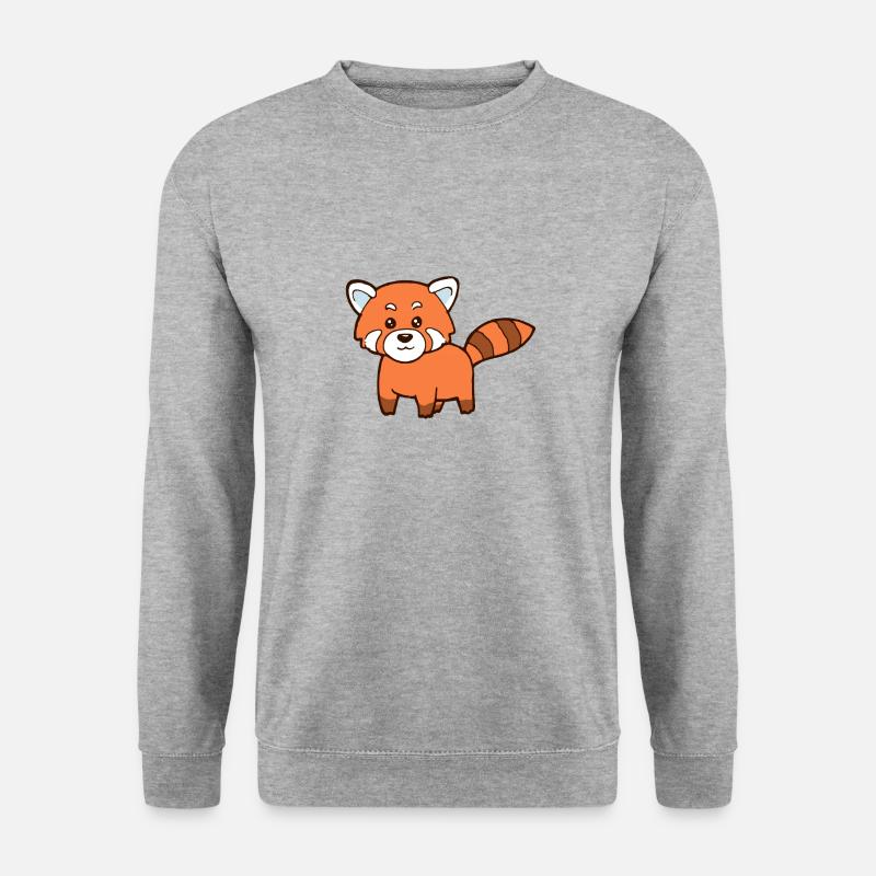 red panda - Unisex Sweatshirt - salt & pepper