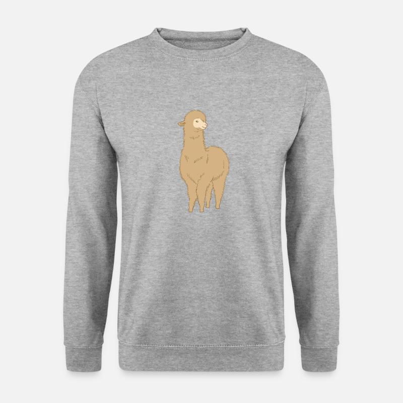 alpaca - Unisex Sweatshirt - salt & pepper