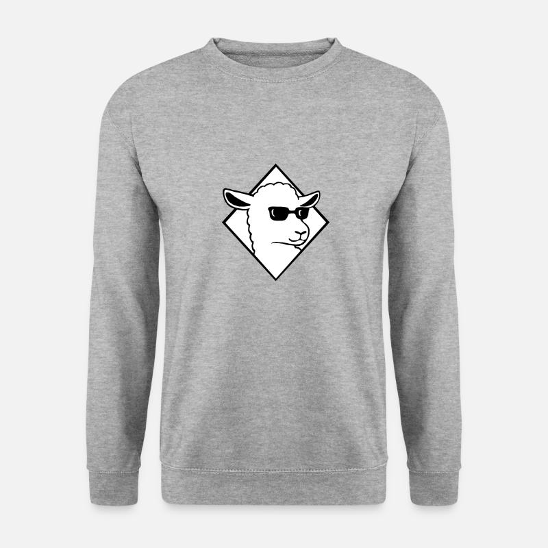 sheep - Unisex Sweatshirt - salt & pepper