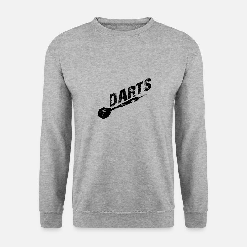 jeu de fléchettes - Sweat-shirt Unisexe - gris chiné