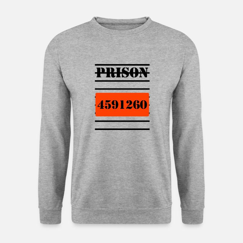 prison - Sweat-shirt Unisexe - gris chiné