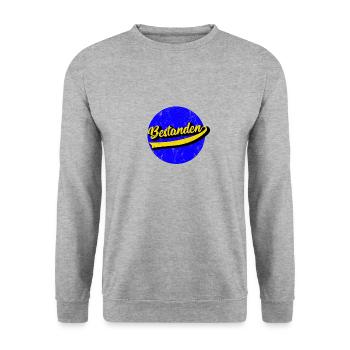Examen Diplôme d’étude d’auto examen baccalauréat cadeau - Sweat-shirt Unisexe - gris chiné - Devant - Alina (178cm) & Michal (187cm)