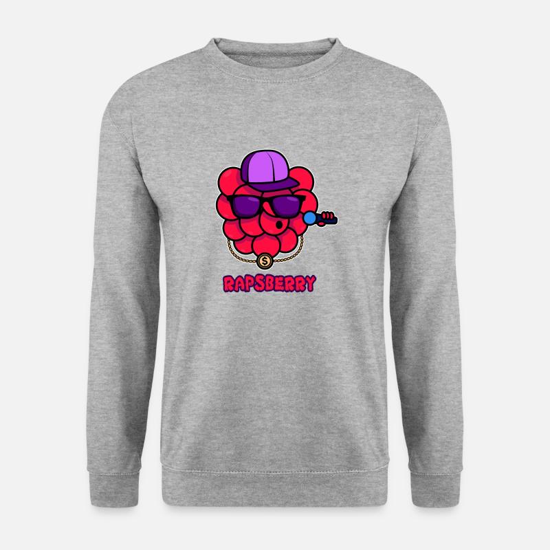 Rap Raspberry - Unisex Sweatshirt - salt & pepper