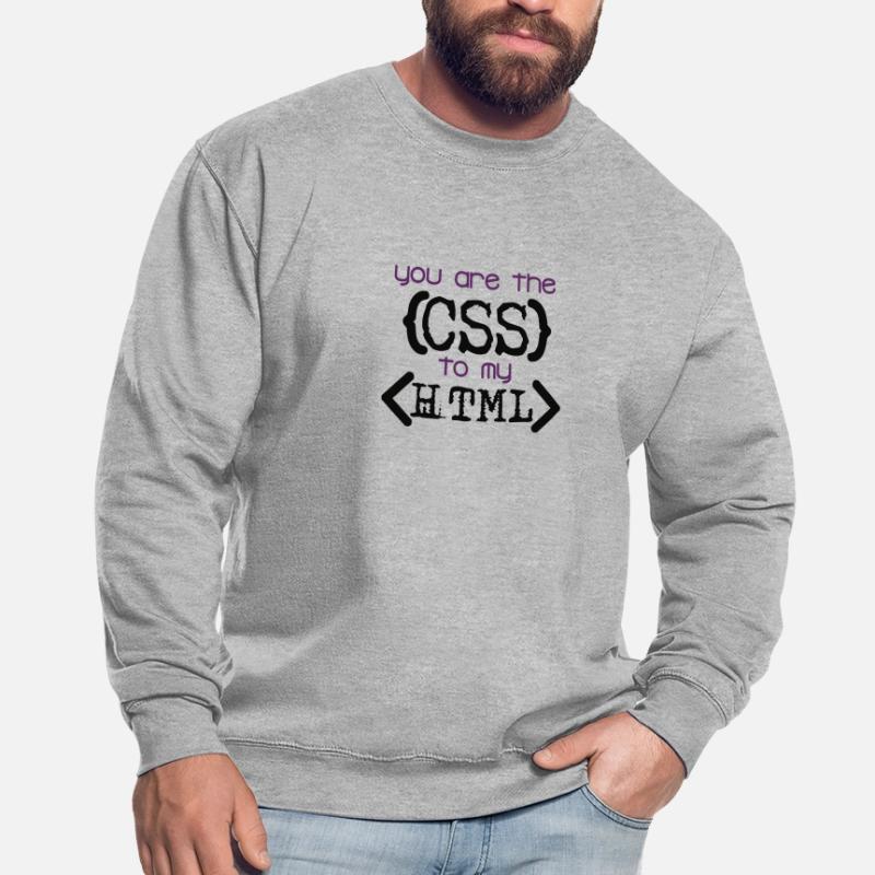 Css à Html Sweat-shirt Unisexe