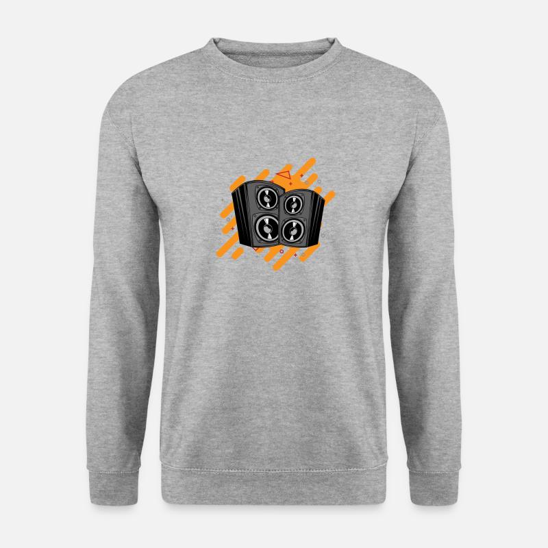 Dj boxe - Sweat-shirt Unisexe - gris chiné
