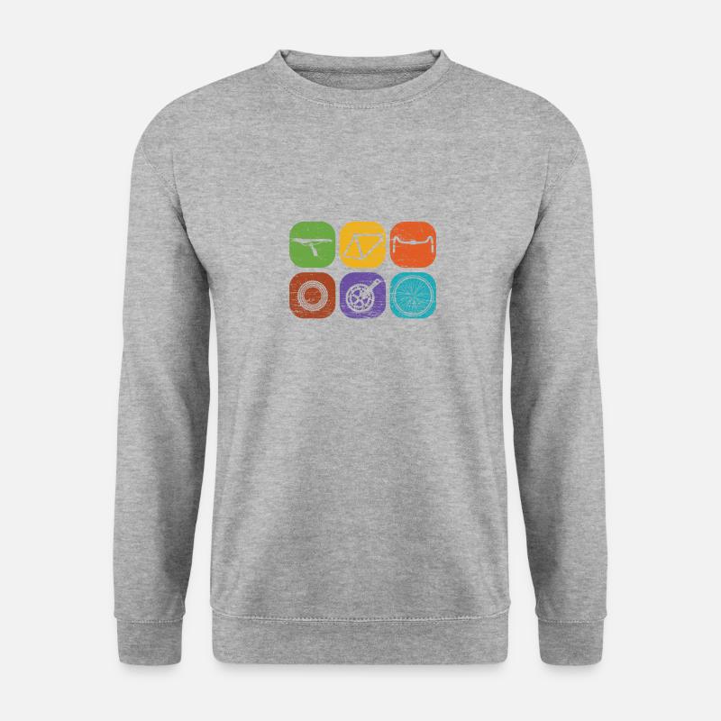 bicycle - Unisex Sweatshirt - salt & pepper