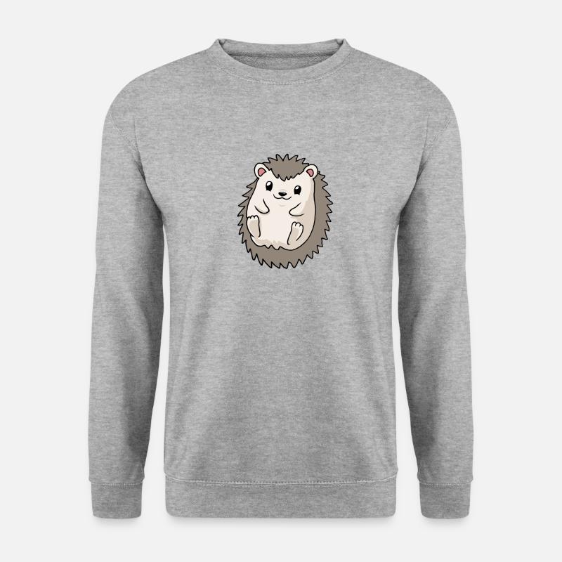 Petit hérisson bébé hérisson - Sweat-shirt Unisexe - gris chiné