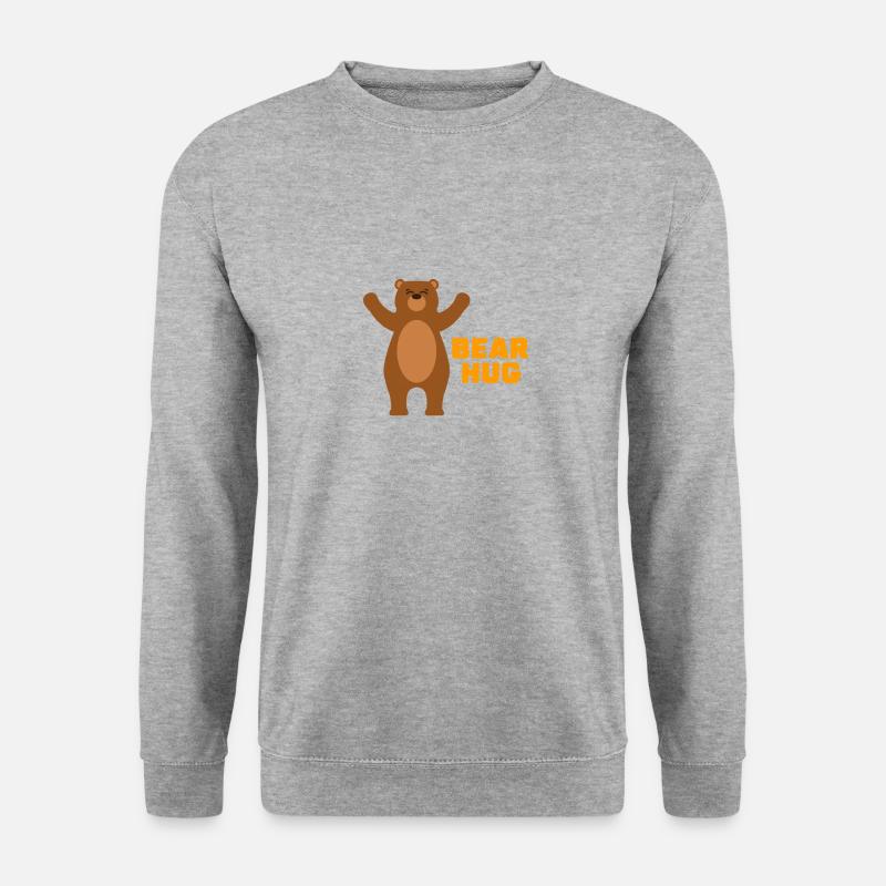 bear - Unisex Sweatshirt - salt & pepper