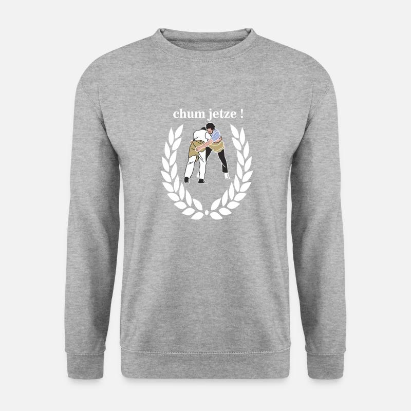 chum jetze schwinger - Unisex Pullover - Weißgrau meliert