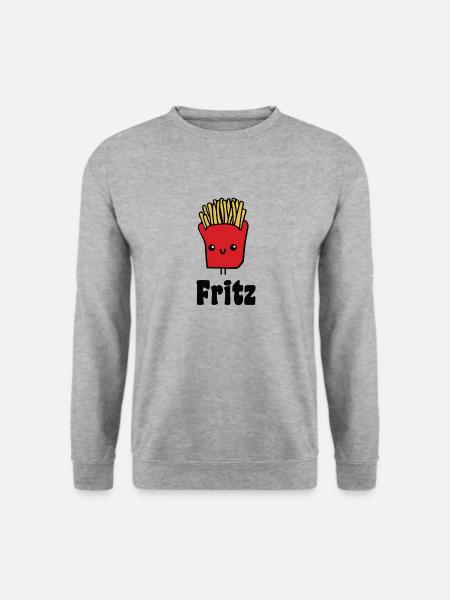 Fries Fritz - Unisex Sweatshirt - salt & pepper