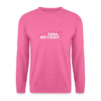 Thon sans croûte - Sweat-shirt Unisexe - rose - Devant