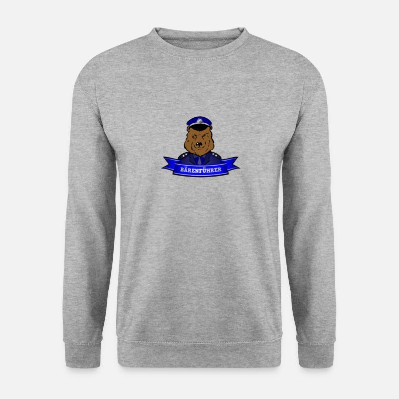 Bärenführer - Unisex Pullover - Weißgrau meliert