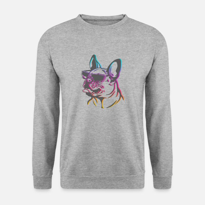 Cool pug - Unisex Sweatshirt - salt & pepper