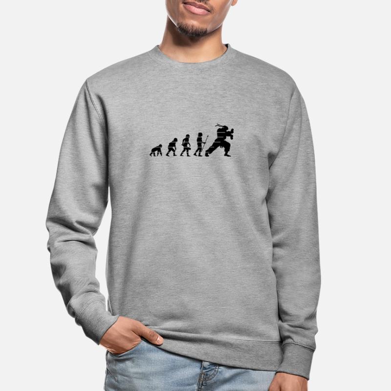 human evolution or hadouk Unisex Sweatshirt
