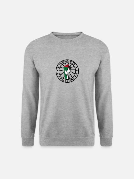 I Stand With Palestine Freedom for Palestine - Unisex Sweatshirt - salt & pepper