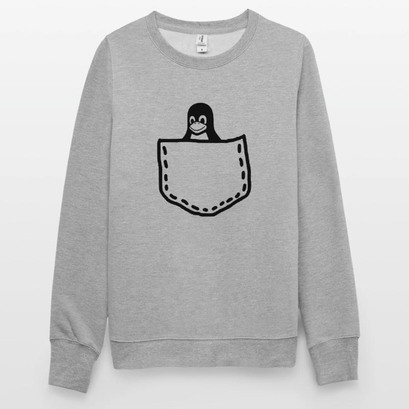 LINUX TUX PINGUIN MASKOTTCHEN Unisex Pullover