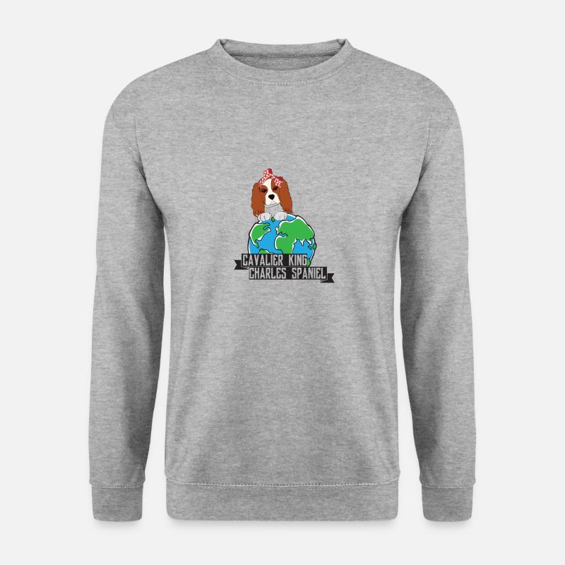 Cavalier King - Unisex Sweatshirt - salt & pepper
