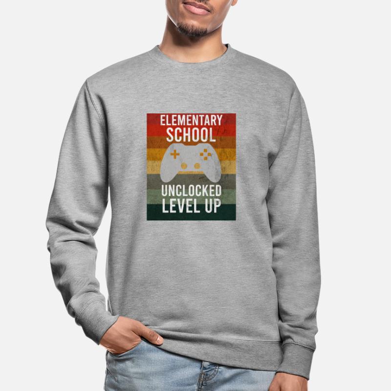 Elementary School Controller Level Up Unisex Sweatshirt
