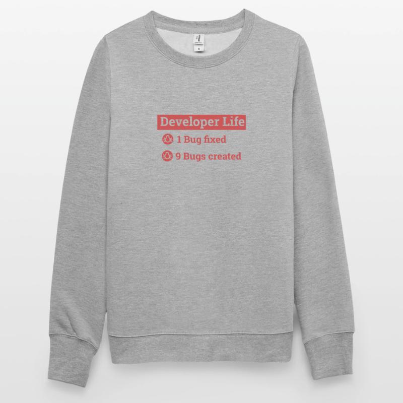« Developer life » | Programmeur, programmeur Sweat-shirt Unisexe