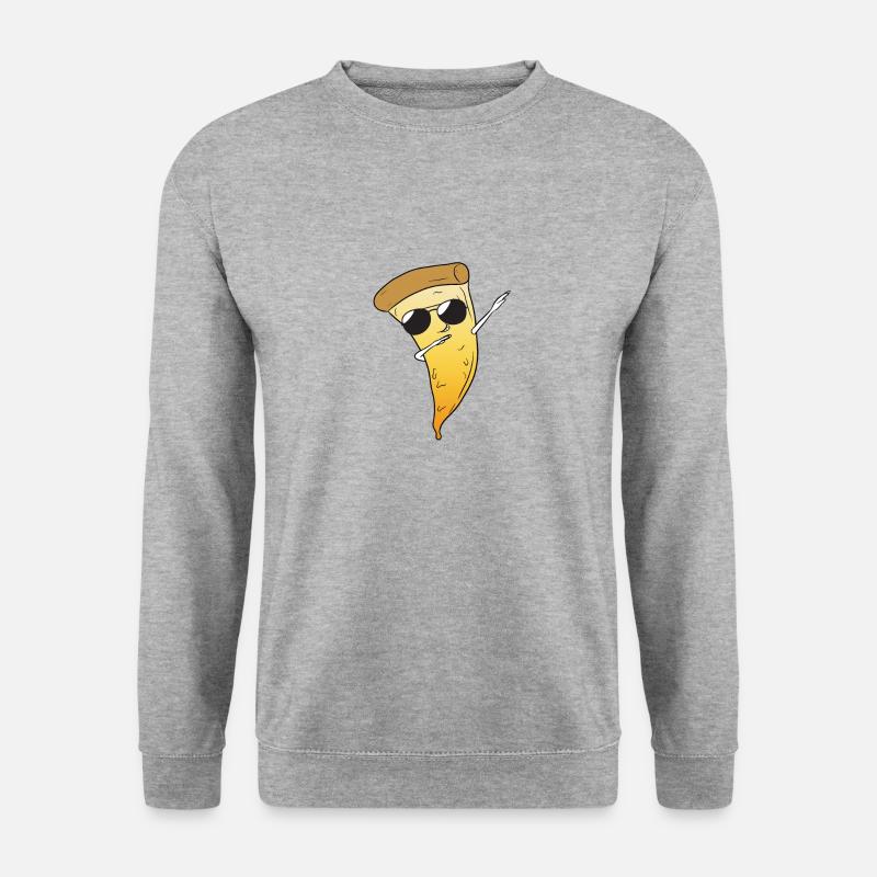 Dab pizza - Unisex Sweatshirt - salt & pepper