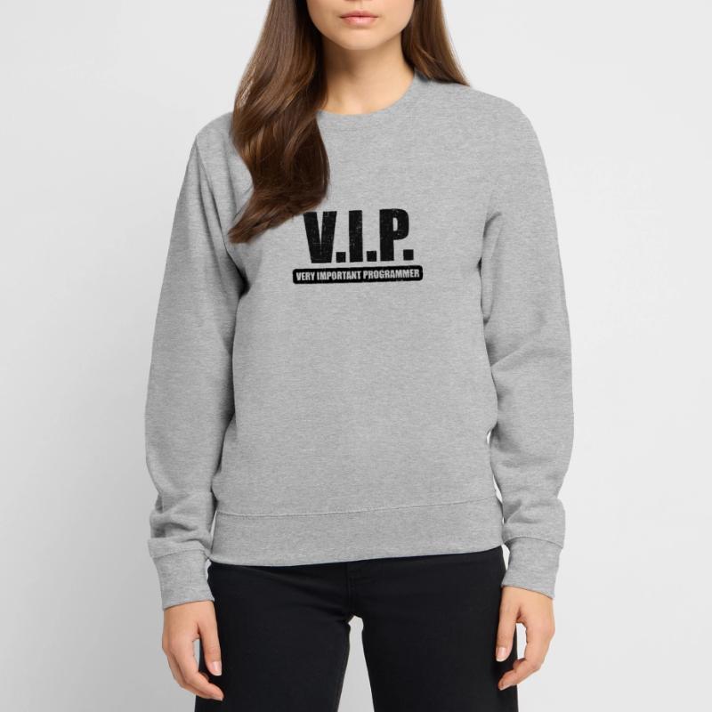 VIP VIP very important programmer Linux IT Unisex Sweatshirt