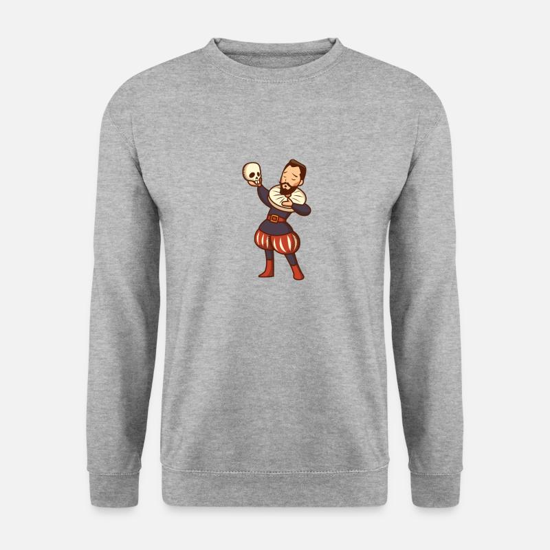 Weiler - Unisex Pullover - Weißgrau meliert