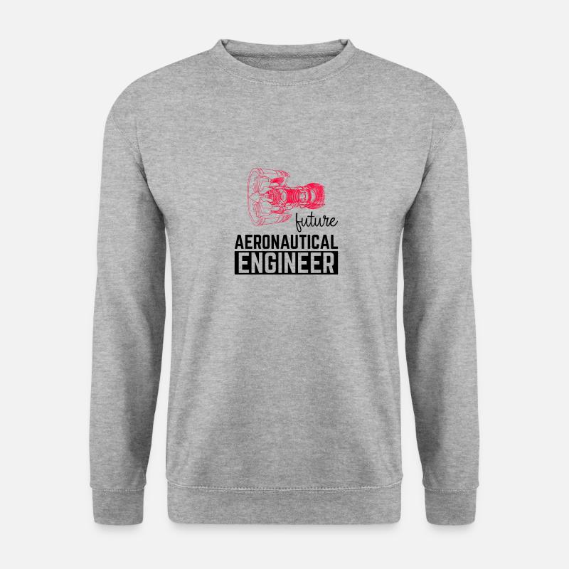 Future Aeronautical Engineer - Unisex Sweatshirt - salt & pepper