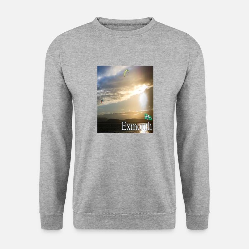 Exmouth, Devon - Unisex Sweatshirt - salt & pepper