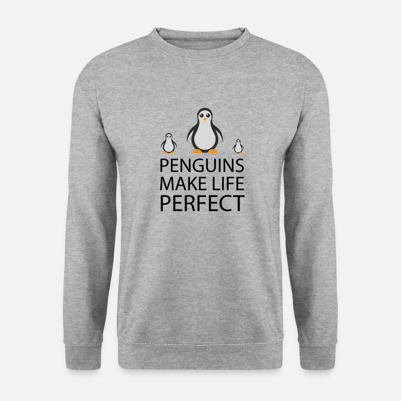 penguin - Unisex Sweatshirt - salt & pepper