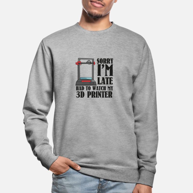 Imprimante 3D 3Dler Programmeur de programme 3D Sweat-shirt Unisexe