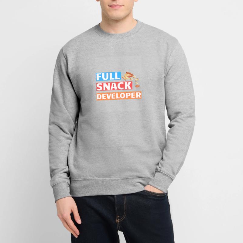 FULL SNACK DEVELOPER - DEVELOPER PUN Unisex Sweatshirt