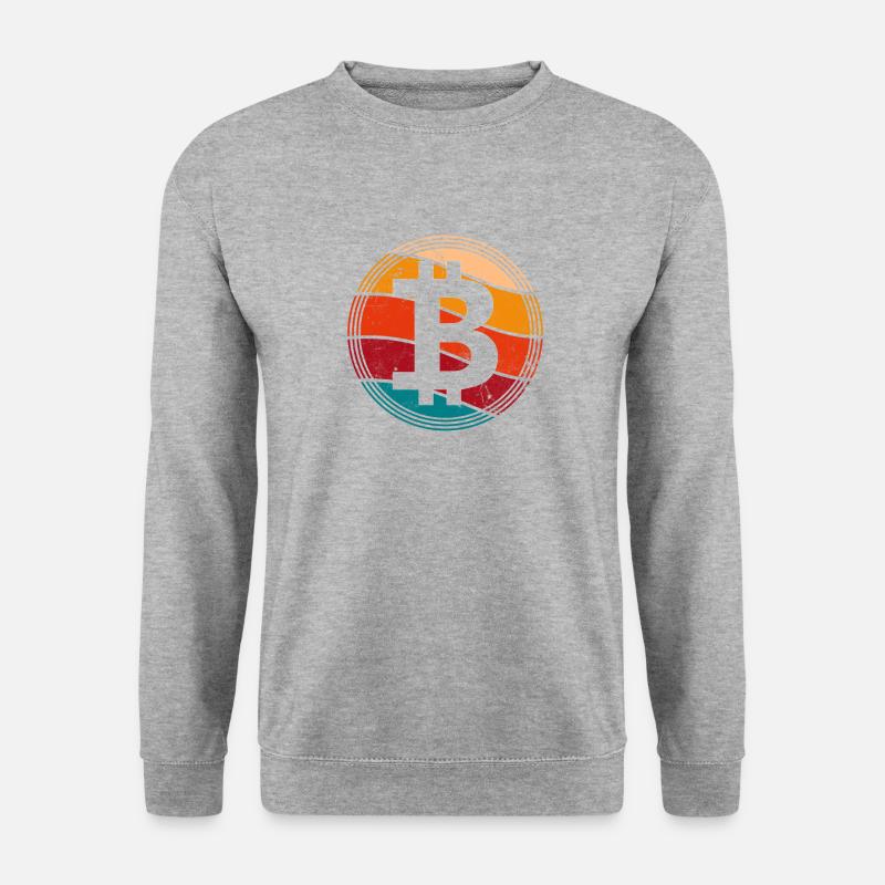 Bitcoin - Unisex Sweatshirt - salt & pepper