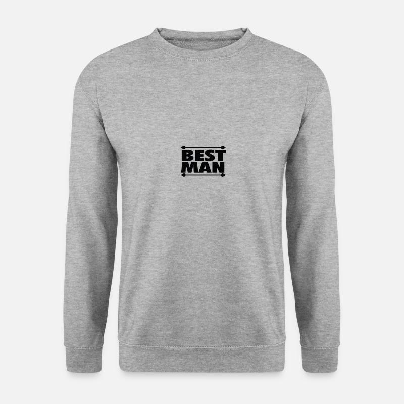Best Man - Unisex Sweatshirt - salt & pepper