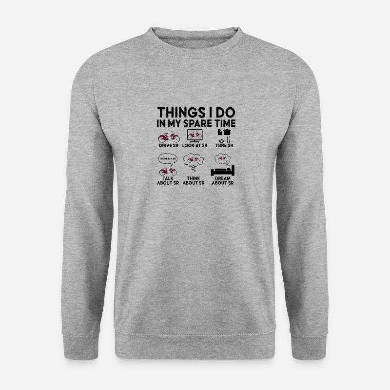 SR Moped - Unisex Sweatshirt - salt & pepper