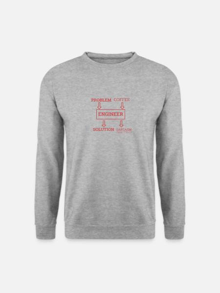 "Engineer Sarcasm | Engineer" - Unisex Sweatshirt - salt & pepper