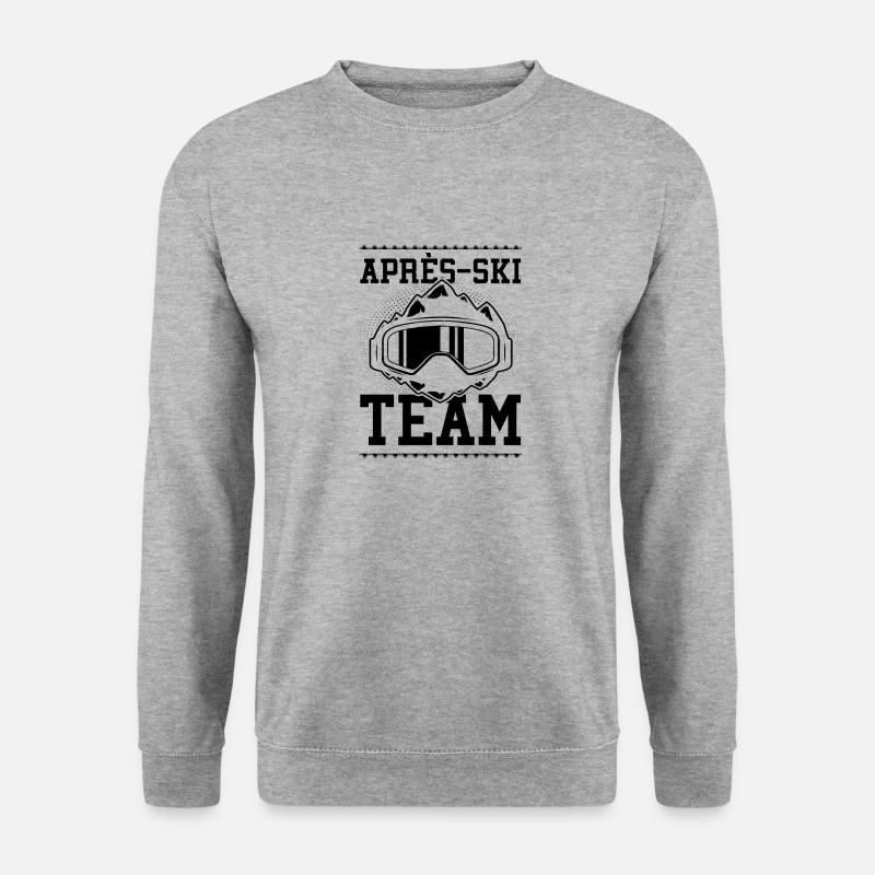 Équipe après-ski - Sweat-shirt Unisexe - gris chiné