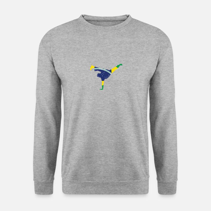 Capoeira Acrobatics Martial Dance Acrobatics - Unisex Sweatshirt - salt & pepper