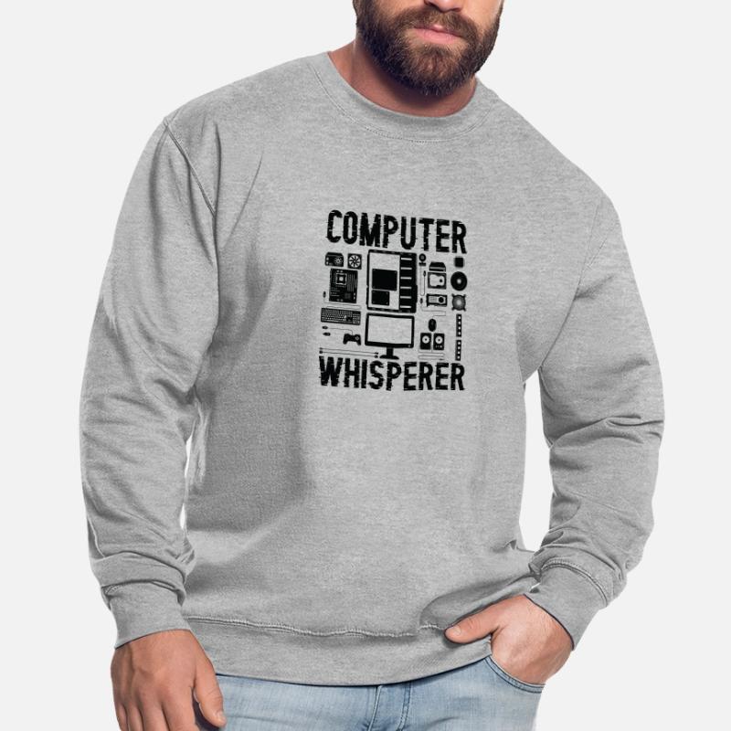 Computer Whisperer IT Support Programmierer Unisex Pullover
