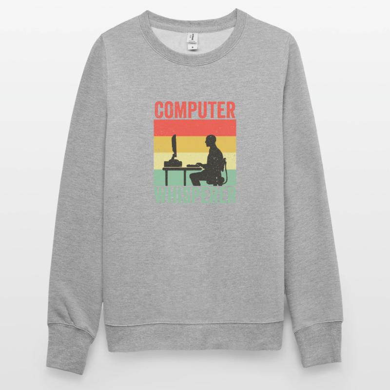 Computer Whisperer IT Support Programmierer Unisex Pullover