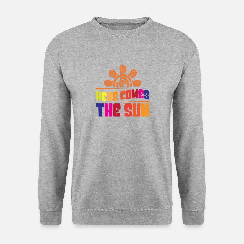 Here comes the sun - Unisex Sweatshirt - salt & pepper