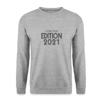 Limited Edition 2021 - Unisex Sweatshirt - salt & pepper - Front - Alina (178cm) & Michal (187cm)