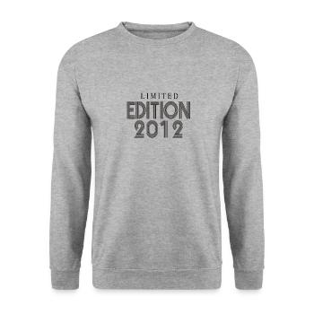 Limited Edition 2012 - Unisex Pullover - Weißgrau meliert - Vorne - Alina (178cm) & Michal (187cm)