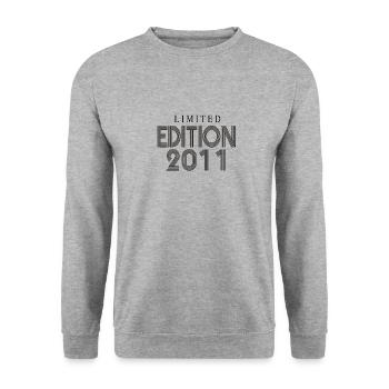 Limited Edition 2011 - Unisex Pullover - Weißgrau meliert - Vorne - Alina (178cm) & Michal (187cm)